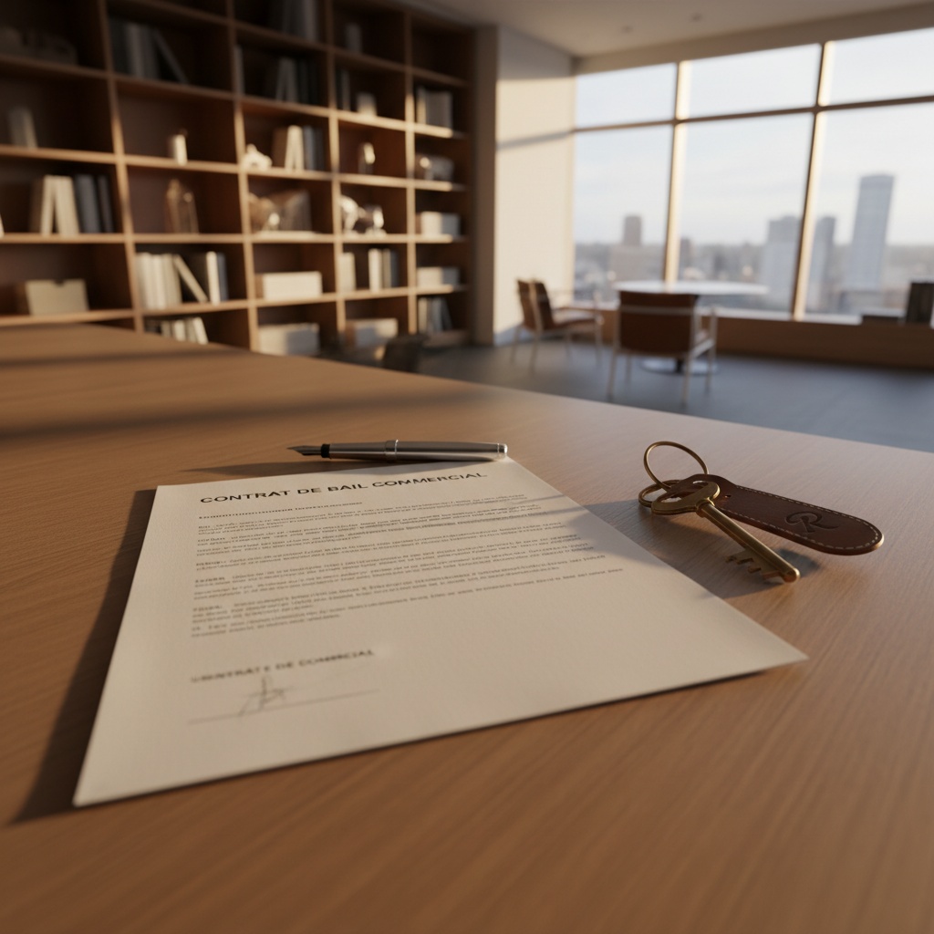 Contrat de bail et clefs